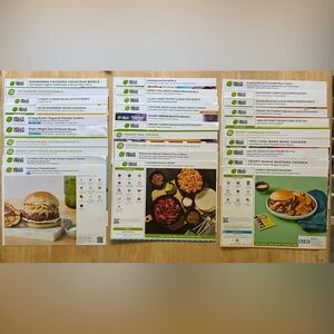 Hello Fresh Recipe Cards Lot of 30 Assorted Recipes Chicken Beef Vegan